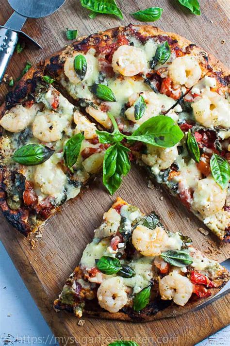 garlic-prawn-pizza-light-and-crispy-my-sugar-free image