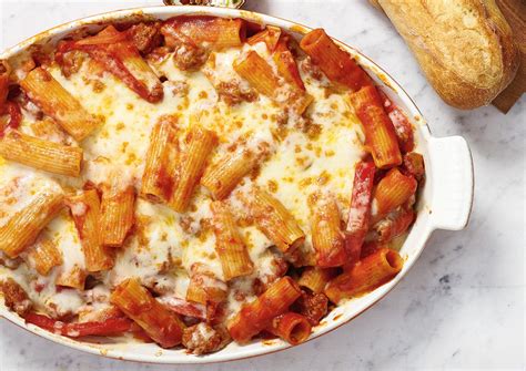 baked-sausage-and-pepper-pasta-with-mozzarella-and image