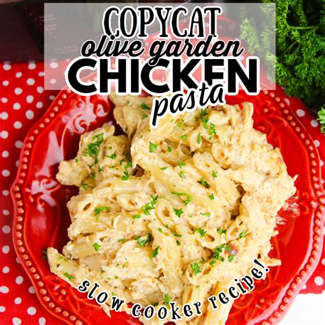 slow-cooker-copycat-olive-garden-chicken-pasta image