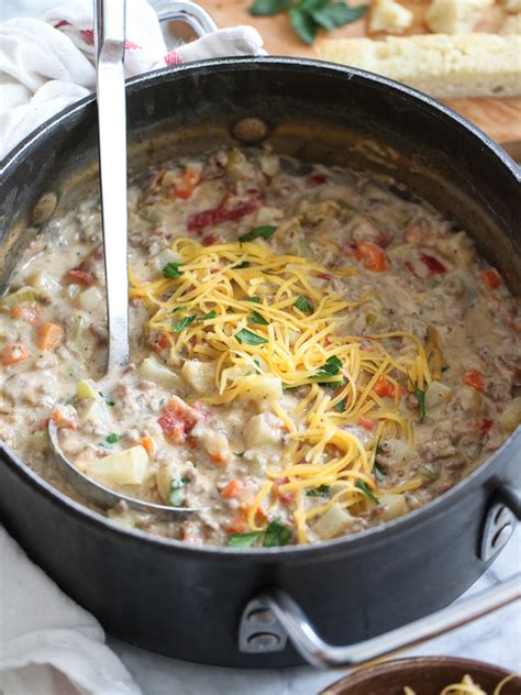 the-best-cheeseburger-soup-recipe-hearty-so image