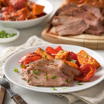 roasted-sun-dried-tomato-beef-tri-tip-with-peppers image