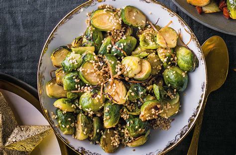 ginger-sesame-sprouts-recipe-side-dish-recipes-tesco image