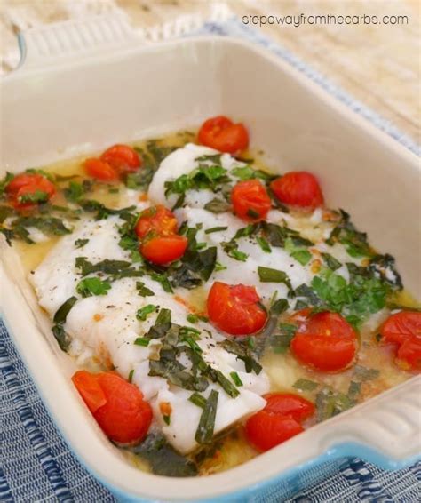 roasted-cod-with-cherry-tomatoes-and-herbs-low-carb image