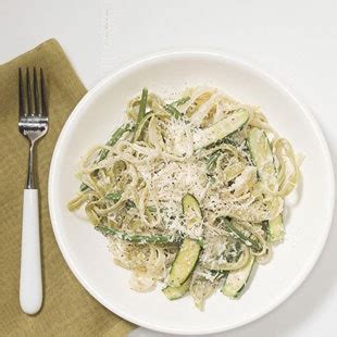 tagliatelle-with-baby-vegetables-and-lemon-parmesan image