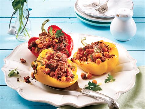 moroccan-style-slow-cooker-stuffed-peppers image