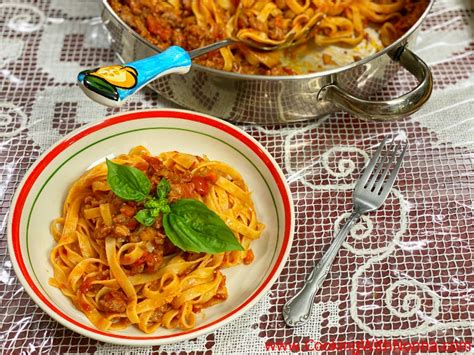 tagliatelle-with-quick-sausage-rag-cooking-with-nonna image