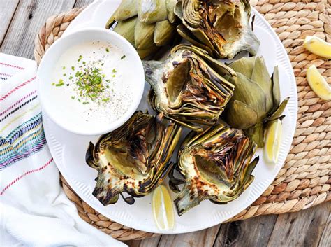 our-best-secrets-for-grilling-artichokes-a-garlic-aioli image
