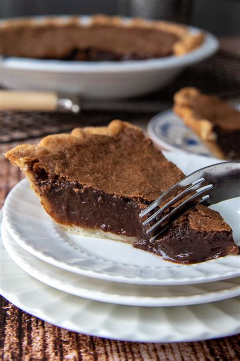 fudgy-chocolate-chess-pie-recipe-best-results-every image