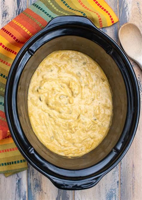 slow-cooker-green-chile-chicken-queso-valeries-kitchen image