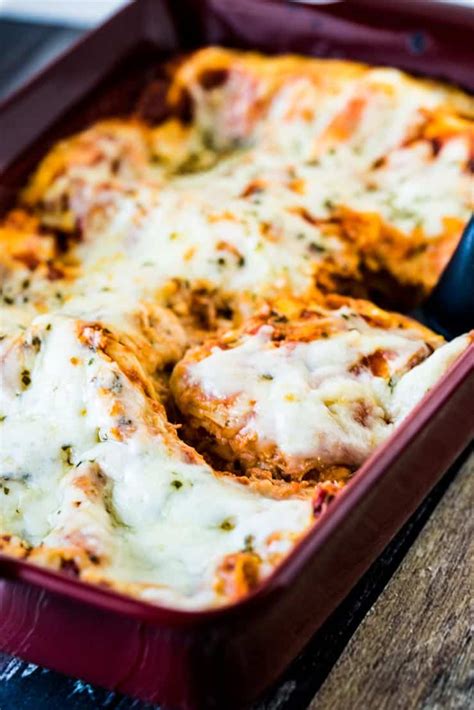 easy-cheesy-meatless-lasagna-recipe-using-no-boil image