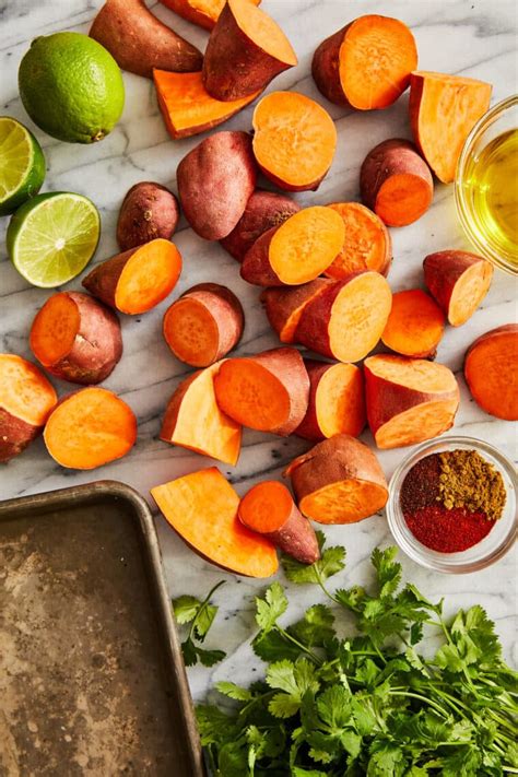 roasted-sweet-potatoes-damn-delicious image