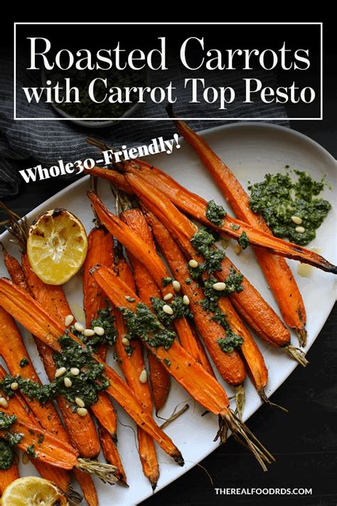roasted-carrots-with-carrot-top-pesto-the-real-food image