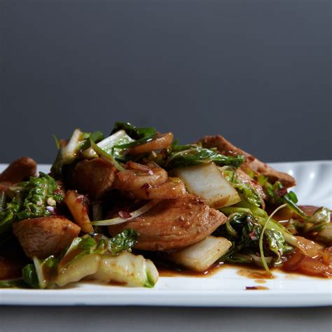 stir-fried-chicken-with-chinese-cabbage-food-wine image
