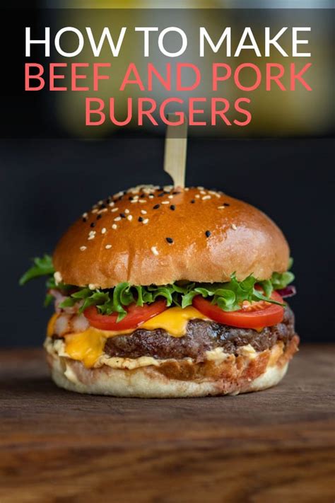 how-to-make-delicious-beef-pork-burgers-butcher image