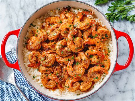cajun-shrimp-risotto-recipe-how-to-make-shrimp image