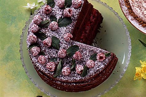 chocolate-raspberry-truffle-cake-canadian-goodness image