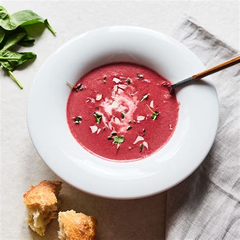 vegan-beet-soup-with-coconut-milk-ginger-delice image