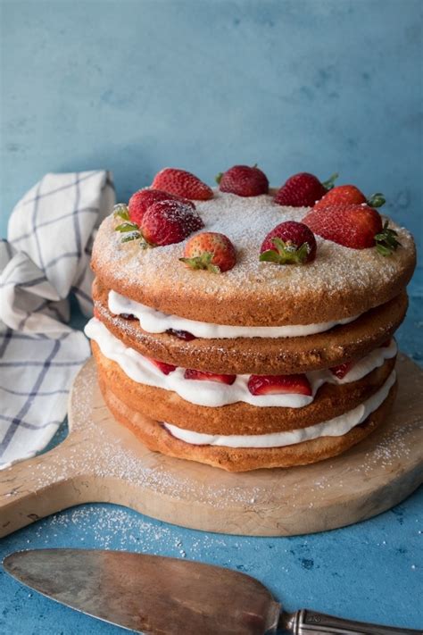 fluffy-sponge-cake-recipe-the-home-cooks-kitchen image