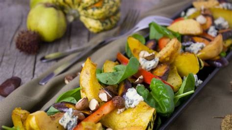 baby-spinach-roasted-pumpkin-feta-mixed-nut-and image