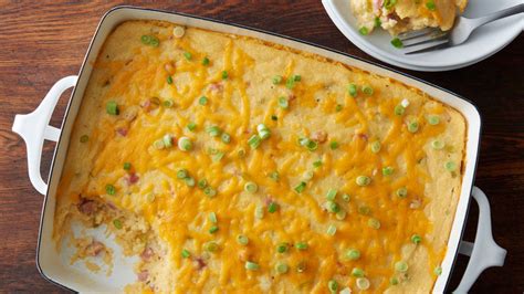 loaded-ham-and-cheese-grits-casserole image