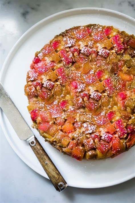 upside-down-rhubarb-cake-gf-made-w-almond image