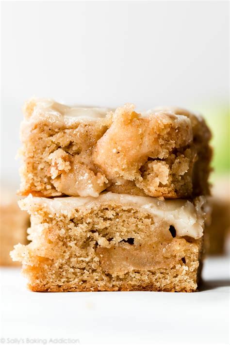 brown-butter-apple-blondies-sallys-baking-addiction image