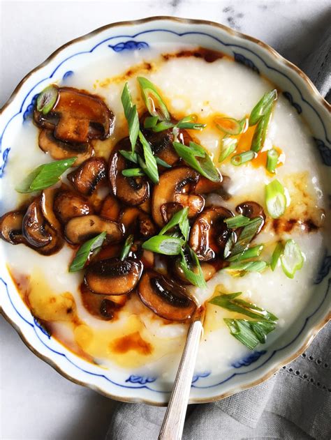 simple-mushroom-congee-supper-with-michelle image