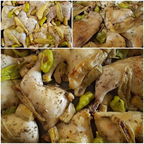roast-chicken-with-artichoke-hearts-greek-peperoncini image