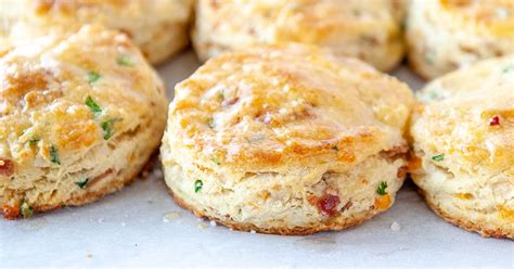 easy-bacon-cheddar-chive-biscuits-sugar-geek-show image