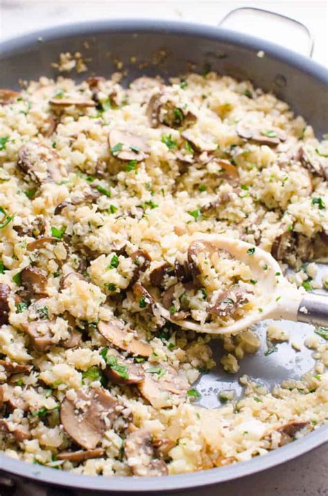 cauliflower-risotto-low-carb-ifoodrealcom image