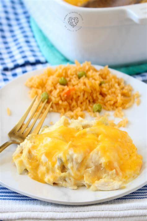 sour-cream-chicken-enchilada-casserole-so-cheesy image