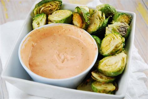roasted-brussels-sprouts-with-sriracha-aioli-1-point image
