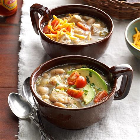 10-top-rated-white-chicken-chili-recipes-taste-of-home image