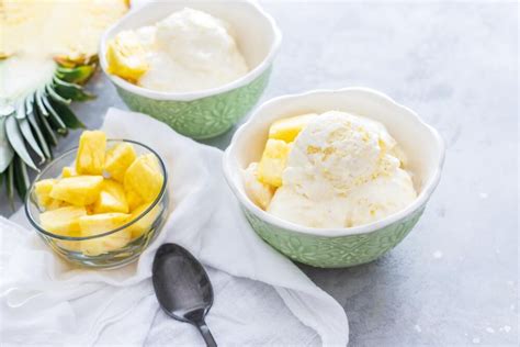 simple-homemade-pineapple-ice-cream image
