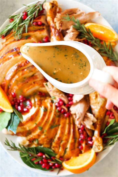 how-to-make-the-best-turkey-gravy-damn-delicious image