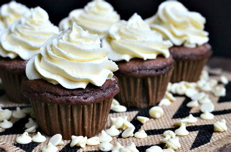 double-chocolate-cupcakes-with-white-chocolate image