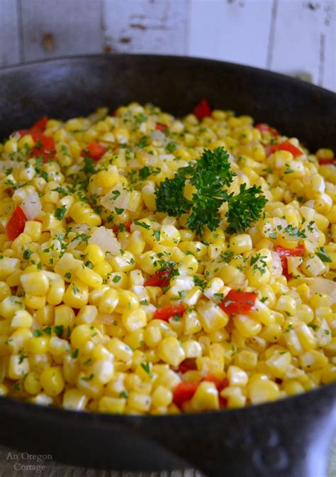 simple-corn-pepper-and-onion-saute-an-oregon-cottage image