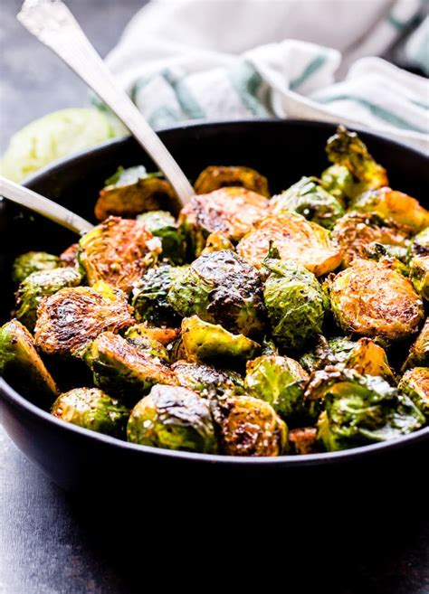 chili-honey-lime-roasted-brussels-sprouts image
