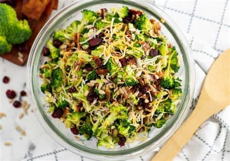 easy-broccoli-salad-recipe-with-homemade-dressing image