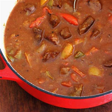 beef-and-pepper-stew-the-daring-gourmet image