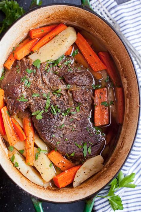 dutch-oven-pot-roast-with-carrots-and-potatoes image