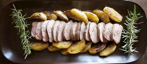 duck-breasts-with-apples-and-caraway-recipe-food image