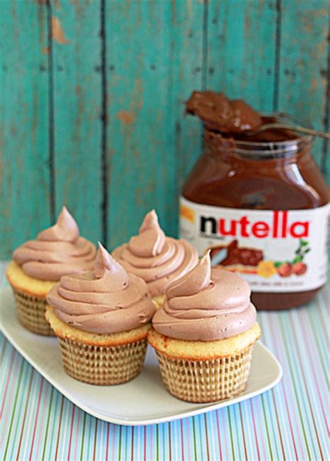 food-and-recipes-fluffy-nutella-buttercream-frosting image