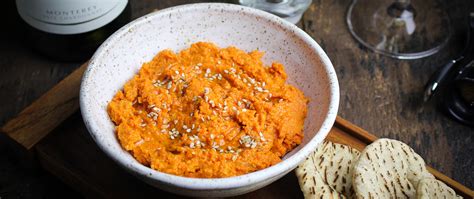 moroccan-dinner-spiced-carrot-dip-la-crema image