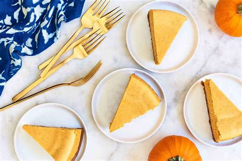 pumpkin-cheesecake-with-gingersnap-crust-recipe-king image