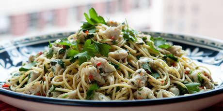 healthy-pasta-with-spicy-crab-food-network-canada image
