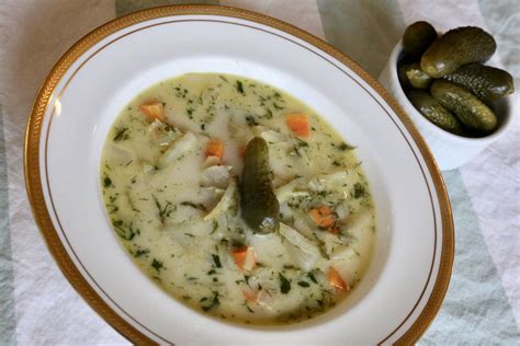 ogorkowa-zupa-creamy-polish-dill-pickle-soup image