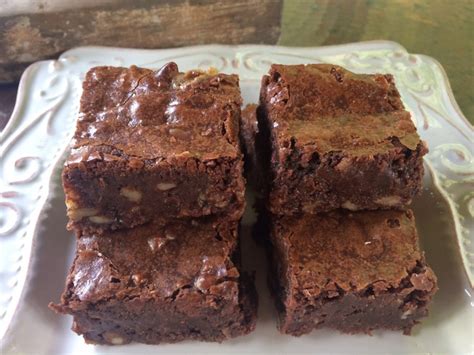 fudgy-brownies-with-toffee-nuts-family-savvy image