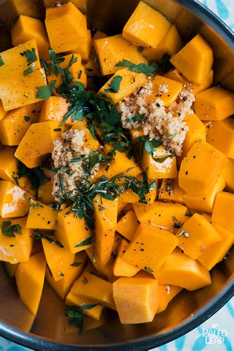 garlic-and-herb-roasted-butternut-squash image