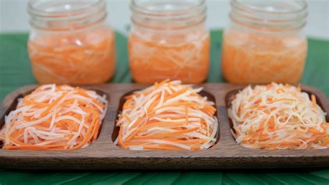 pickles-3-ways-carrot-radish-carrot-chayote-carrot image